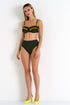 Shan Mia Mesh bandeau bikini top